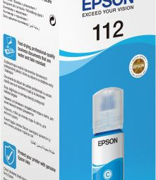 Чернила Epson EcoTank 112 (cyan), 6000 стр.
