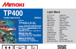 Чернила Mimaki TP400 (light black), 2 л (пакет)