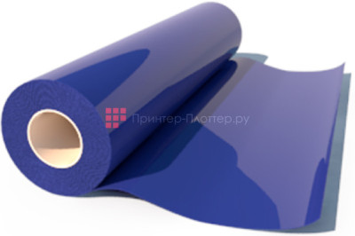 Термопленка Poli-Flex Premium 406, королевская синяя, 500 мм x 25 м