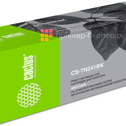 Картридж лазерный Cactus CS-TN241BK черный (2500стр.) для Brother HL-3170CDW