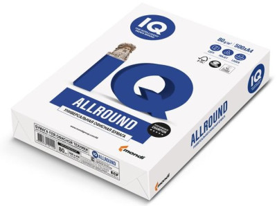 Бумага IQ Allround, A4, 80 г/кв.м (500 листов)
