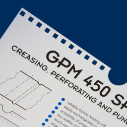 Биговщик-перфоратор с вакуумным самонакладом Cyklos GPM-450 AIRSPEED DOUBLE