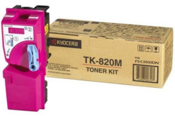 Тонер-картридж Kyocera Toner Kit TK-820M (magenta), 15000 стр. (PP017874)