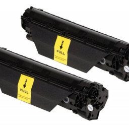 Картридж лазерный Cactus CE285AF CS-CE285AD черный x2упак. (1600 стр.) для HP LJ P1102/P1102W/M1130/M1132