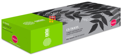 Картридж лазерный Cactus CS-TK435 черный (15000 стр.) для Kyocera Mita TASKalfa 180/181/220/221