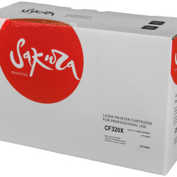 Тонер-картридж SAKURA CF320X для HP Color LaserJet Enterprise M680dn, M680f, M680z (black (PP052248)