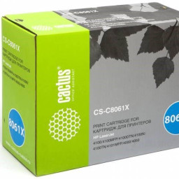 Тонер-картридж Cactus Toner CS-C8061X для HP LaserJet 4100, 4000, 4050 (black), 10000 стр.