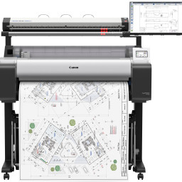 Широкоформатное МФУ Canon imagePROGRAF TM-355 (плоттер, сканер WideTEK 36CL-600 MF5 TM-Edition)