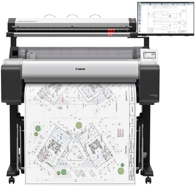 Широкоформатное МФУ Canon imagePROGRAF TM-355 (плоттер, сканер WideTEK 36CL-600 MF5 TM-Edition)
