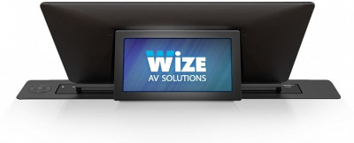 Выдвижной монитор Wize Pro Brio Sign WR-15BRS (серебристый)