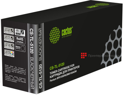 Тонер-картридж Cactus Toner CS-TL-5120 для Pantum BM5100, BP5100 (black), 3000 стр.