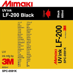 Чернила Mimaki LF-200 UV LED Curable Ink (black), 600 мл