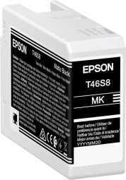 Картридж Epson UltraChrome Pro 10 Ink T46S8 (matte black), 25 мл