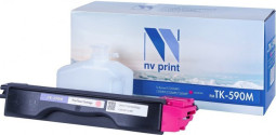 Картридж NVP совместимый NV-TK-590 Magenta для Kyocera FS-C5250DN/ C2026MFP/ C2026MFP+/ C2126MFP/ C2126MFP+/ C2526MFP/ C2626MFP/ Ecosys P6026cdn (5000k)