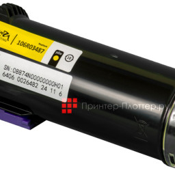 Тонер-картридж SAKURA 106R03487 для Xerox Phaser, WC (yellow), 2400 стр. (PP051451)