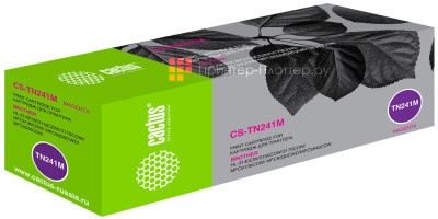 Картридж лазерный Cactus CS-TN241M пурпурный (1400стр.) для Brother HL-3170CDW