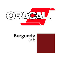 Пленка Oracal 641G F312 (бургунди), 75мкм, 1000мм x 50м (4011363257419)
