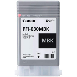 Картридж Canon PFI-030MBK (matte black), 55 мл