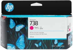 Картридж HP Ink Cartridge 738 (magenta), 130 мл