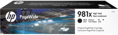 Картридж HP 981X (black), 11000 стр.