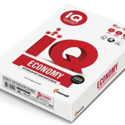 Бумага IQ Economy, A4, 80 г/кв.м (500 листов)