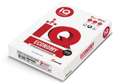 Бумага IQ Economy, A4, 80 г/кв.м (500 листов)