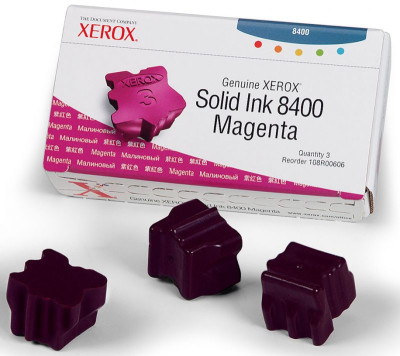 Чернила Xerox Solid Ink Phaser 8400 (magenta) набор, 3 шт.