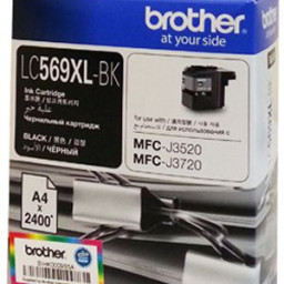 Картридж Brother LC-569XLBK (black), 2400 стр.