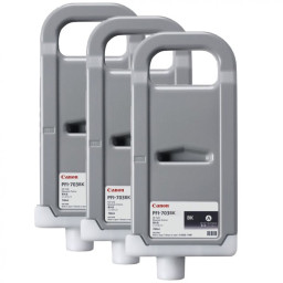 Картридж Canon PFI-703BK комплект (black) 3шт х 700мл