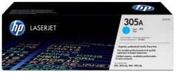 Тонер-картридж HP 305A (cyan), 2600 стр.
