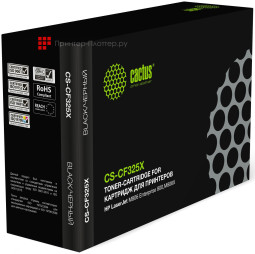 Тонер-картридж Cactus Toner CS-CF325X для HP LaserJet Enterprise M806x+, M806dn, flow M830z (black), 40000 стр.
