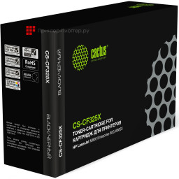 Тонер-картридж Cactus Toner CS-CF325X для HP LaserJet Enterprise M806x+, M806dn, flow M830z (black), 40000 стр.
