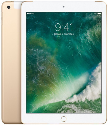 Планшет Apple iPad 9.7, 128 ГБ, Wi-Fi + Cellular (золотистый)