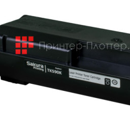 Тонер-картридж SAKURA TK590K для Kyocera Mita (black), 7000 стр. (PP052412)