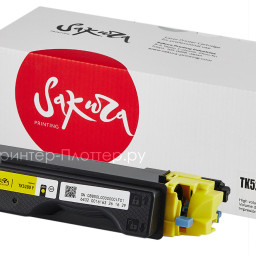 Тонер-картридж SAKURA TK5280Y для Kyocera Mita ECOSYS P6235cdn (yellow), 11000 стр. (PP051915)