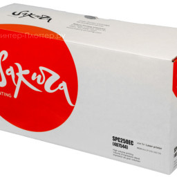 Тонер SAKURA SPC250EC (407544) для Ricoh Aficio SP C250/C260/C261 (cyan), 1600 стр.