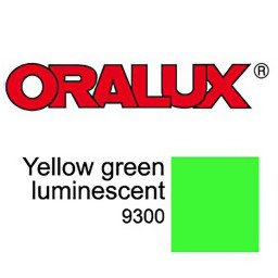 Пленка Oralux 9300 (желто-зеленый), 150мкм, 1000мм x 10м (4011363568461)