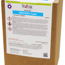 УФ-чернила Nazdar 705 (cyan), 3 л