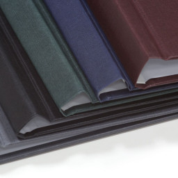 Обложки OPUS C-Bind Classic A, A4, 10 мм, твердые, серые, 10 шт.