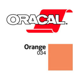 Пленка Oracal 641M F034 (оранжевый), 75мкм, 1000мм (1 п.м.)