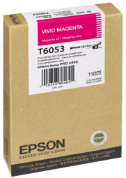 Картридж Epson T6053 (vivid magenta) 110 мл