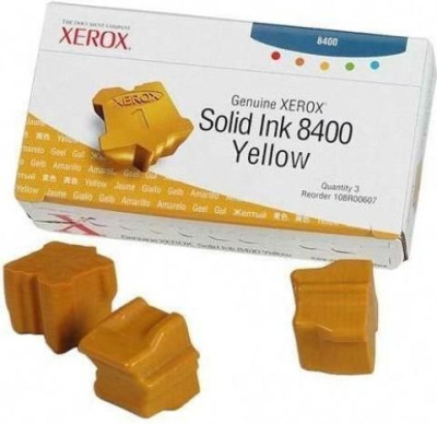 Чернила Xerox Solid Ink Phaser 8400 (yellow) набор, 3 шт.