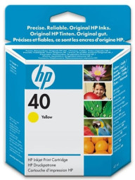 Картридж HP 44 (yellow), 40 мл