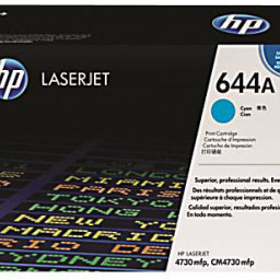 Тонер-картридж HP 644A (cyan), 12000 стр
