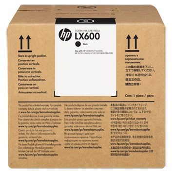 Чернила HP LX600 Latex Scitex Ink Cartridge (Black), 3 л