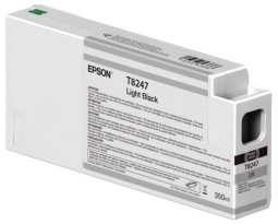 Картридж Epson T8247 Ultrachrome HDX (light black) 350 мл