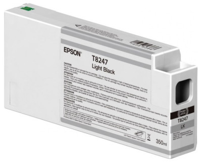 Картридж Epson T8247 Ultrachrome HDX (light black) 350 мл