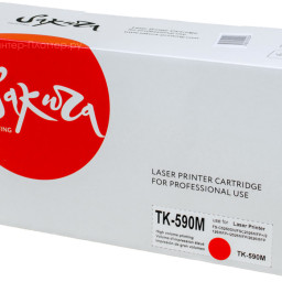 Тонер-картридж SAKURA TK590M для Kyocera Mita FS-C2026/FS-C2126MFP (magenta), 5000 стр. (PP052435)