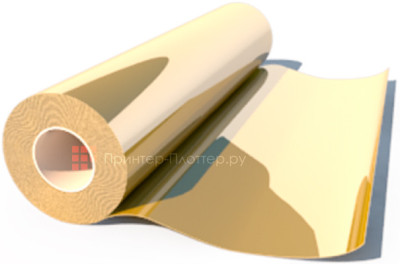 Термопленка Poli-Flex Premium 420, золотая металлик, 500 мм x 25 м