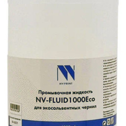 Промывочная жидкость NV PRINT для экосольвентных чернил  NV-FLUID1000Eco, 1000 мл
